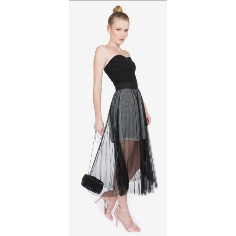 French Connection Illusion Skirt - Picture 2 of 8